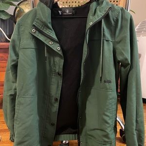 Green Rain Resistant Jacket